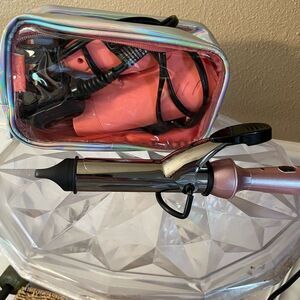 Almost Famous Mini Mighty AF Hair Dryer Travel Size Dan Technology Curling Iron